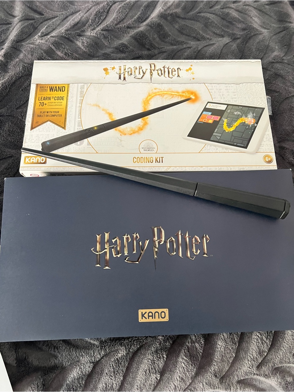 Kano Harry Potter Black Coding Wand - Kids Learning Toy
